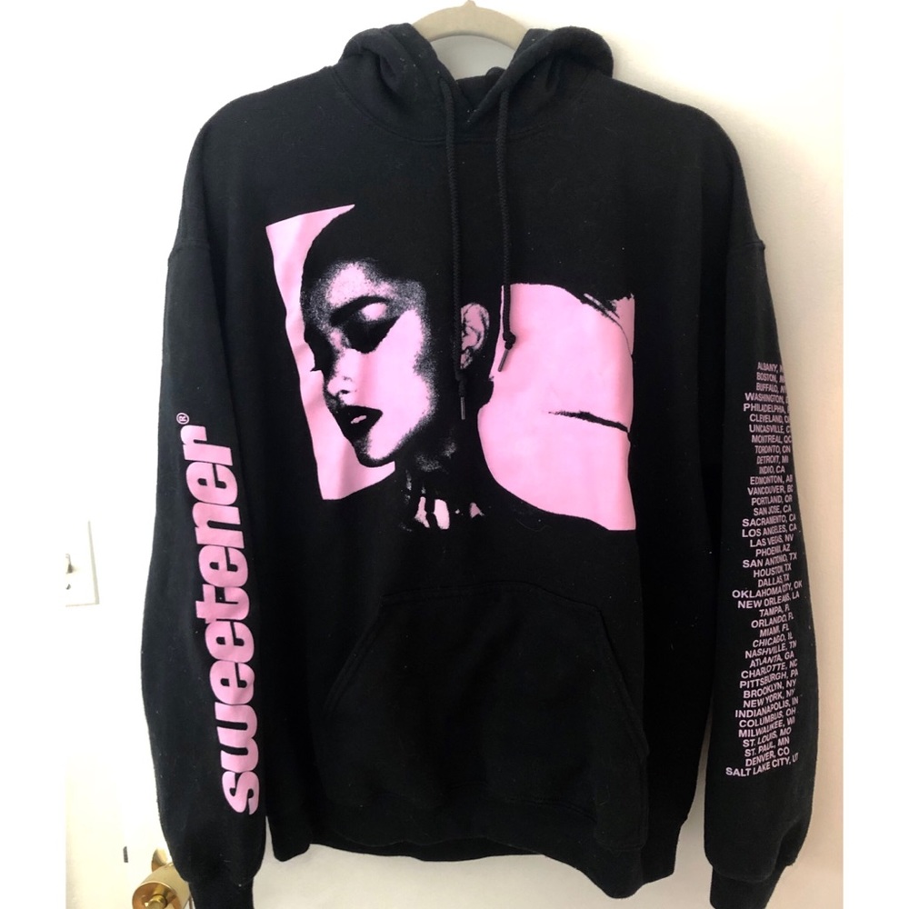 SOLD- Ariana Grande Sweetener World Tour Hoodie